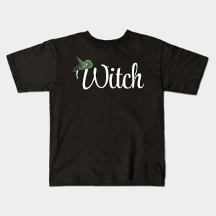 Witch Hat Halloween Gift Funny Trending Kids T-Shirt